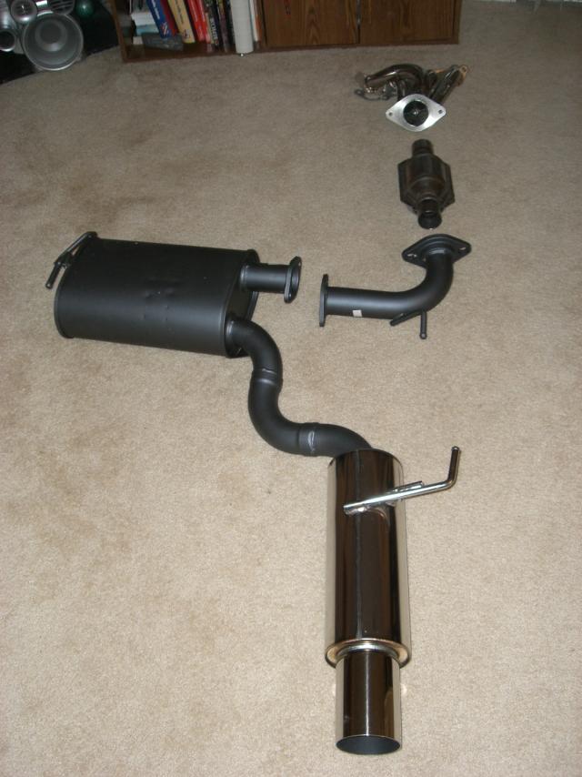 HKS Hi-Power - MAGNAFLOW cat - OBX racing header (2.5