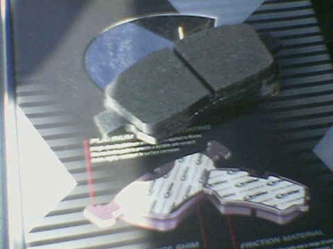 Mintex stabdziu upgreidas