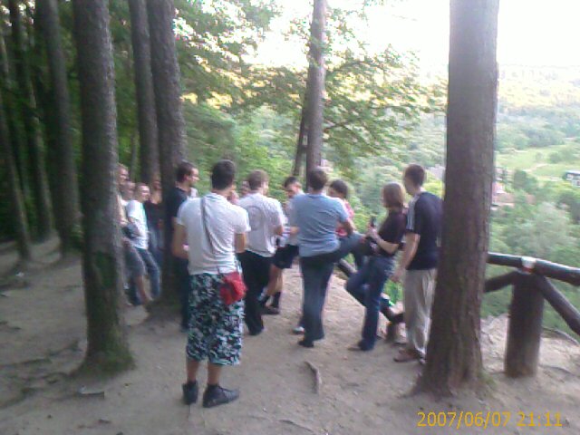 vietos nebuvo, taigi nuvarem prie skardzio :)