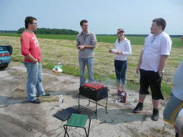 Ir pagaliau pietus :D