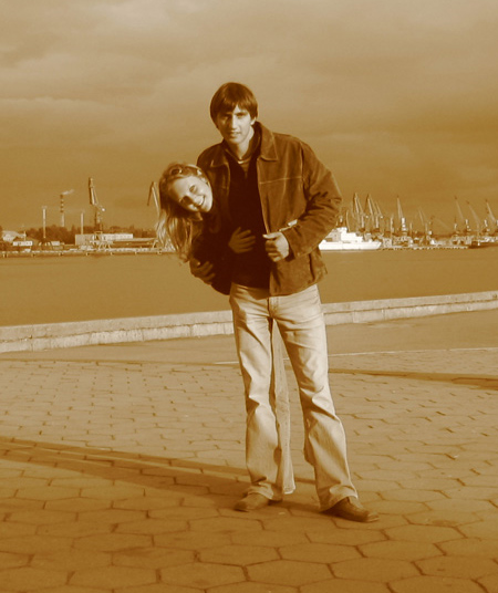 Justacijus su pasislepuse mergaite:)