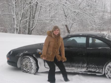 dvi mano brangiosios pozuoja:)