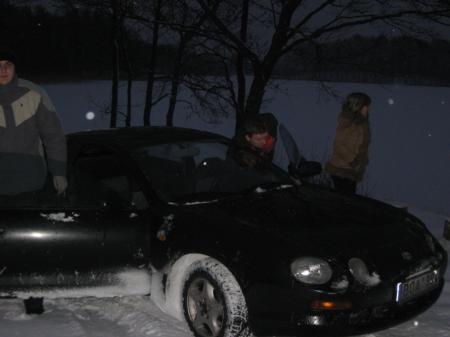 sustojom ir prie Suvieko ežero.