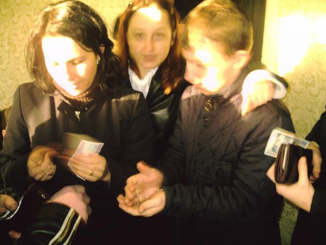 finansininke savoj stichijoj :)