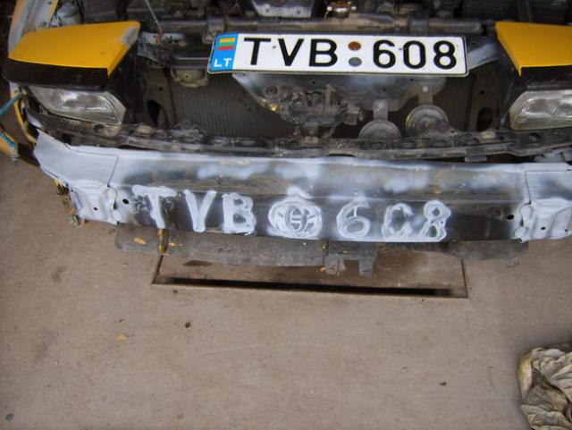 Nuimtas priekis, paskelbtas karas stock`ui