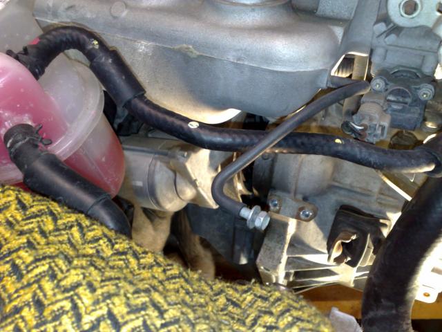 Praliaidau nuotrauka.Pries nuimant deze, reikia nuimt starteri.