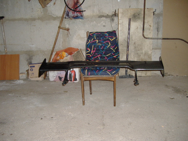 carbon fibre spoileris