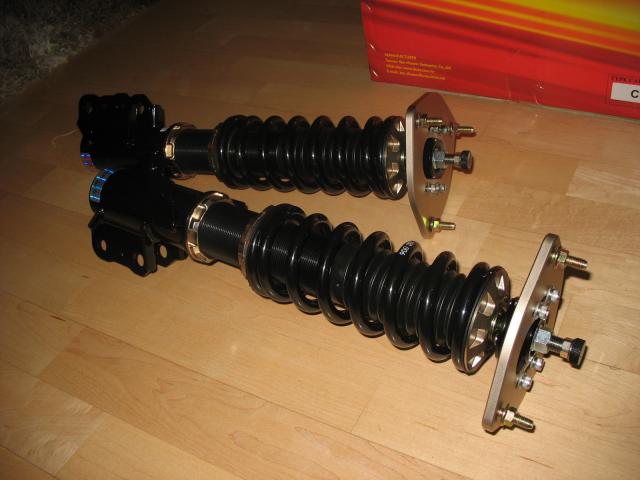 BC racing coilovers (priekis)