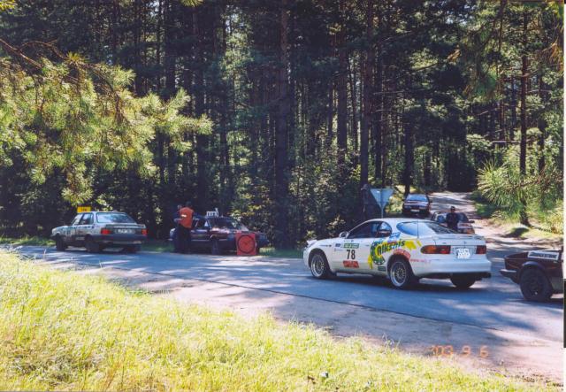 Smagus Anyksciai - Moletai kelias :) iki starto 2 minutes :)