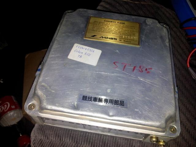 Mines tuned st185 ecu